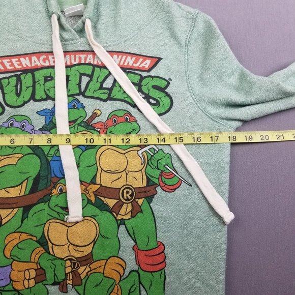 Nickelodeon TMNT Teenage Mutant Ninja Turtles Hooded Sweatshirt Size Small - Picture 6 of 11